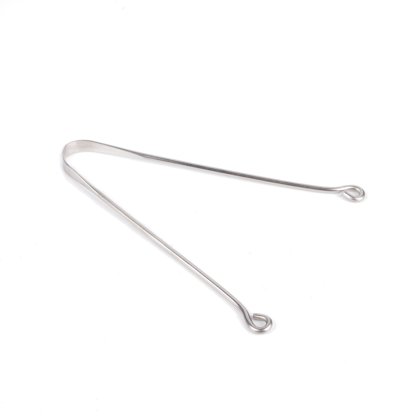 Basket Bum's RoundGlide Steel Tongue Scraper with a Rounded Base