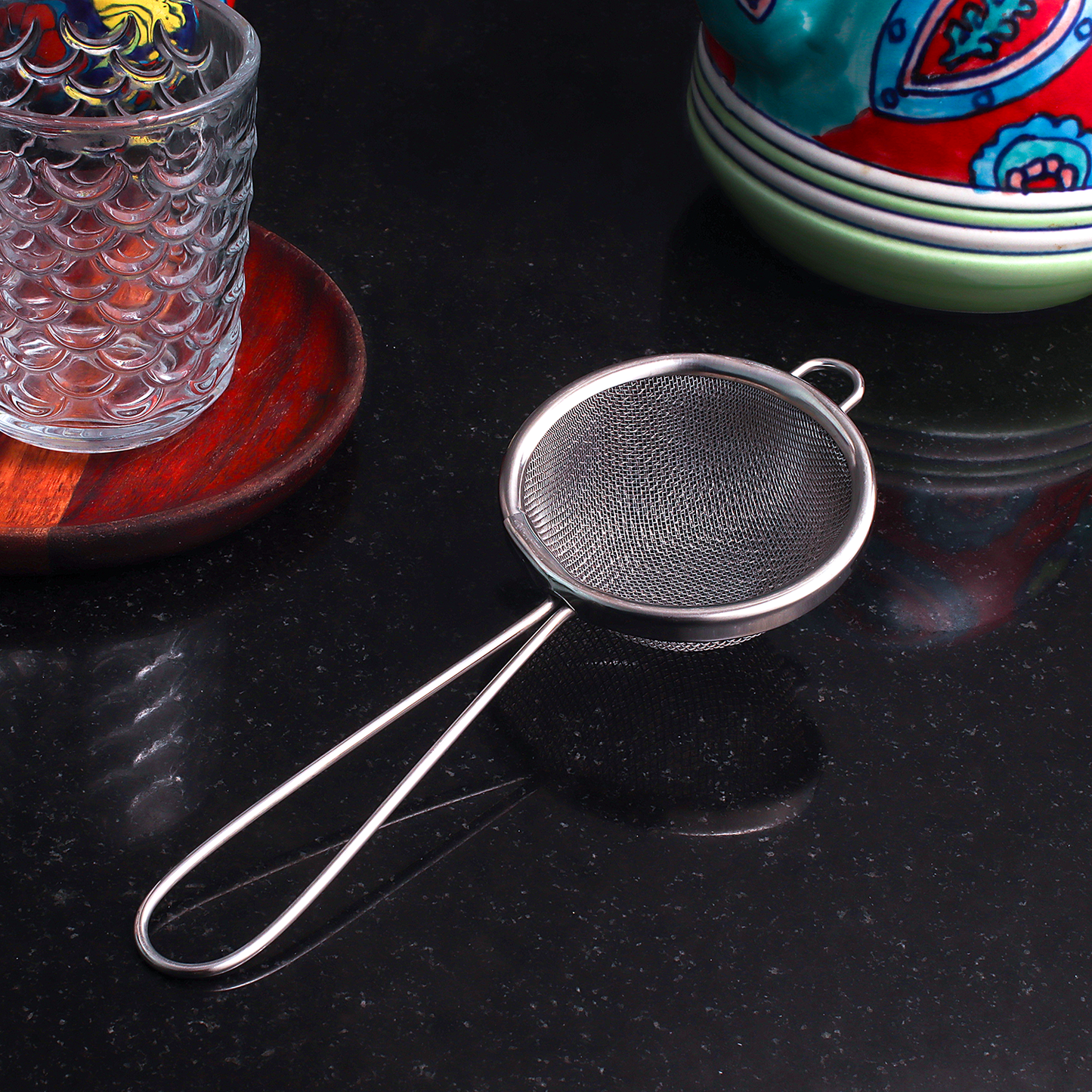 Basket Bum's Stainless Steel Double Mesh Chai Channi A Brew Lover's Essential.