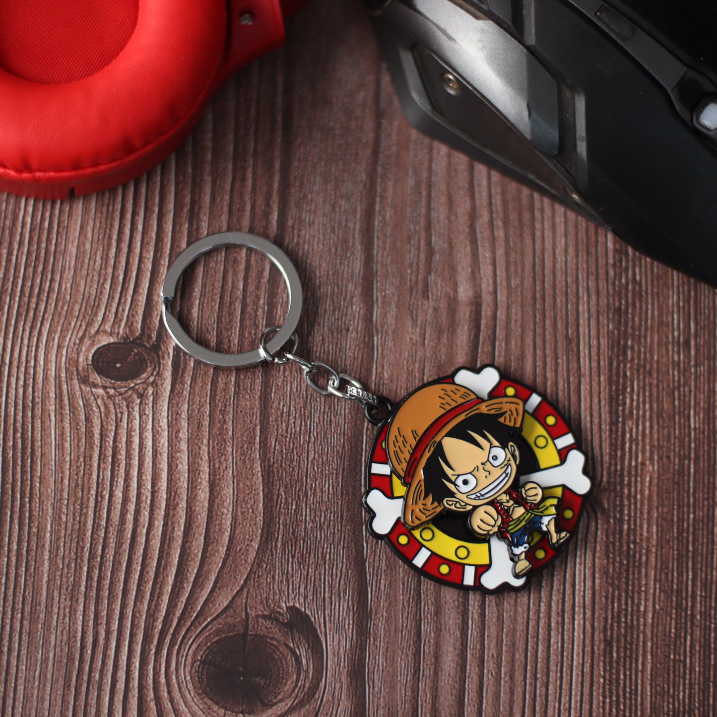 D. Luffy Rotating Ace Keychain One Piece Unleash the Power of the Pirate King