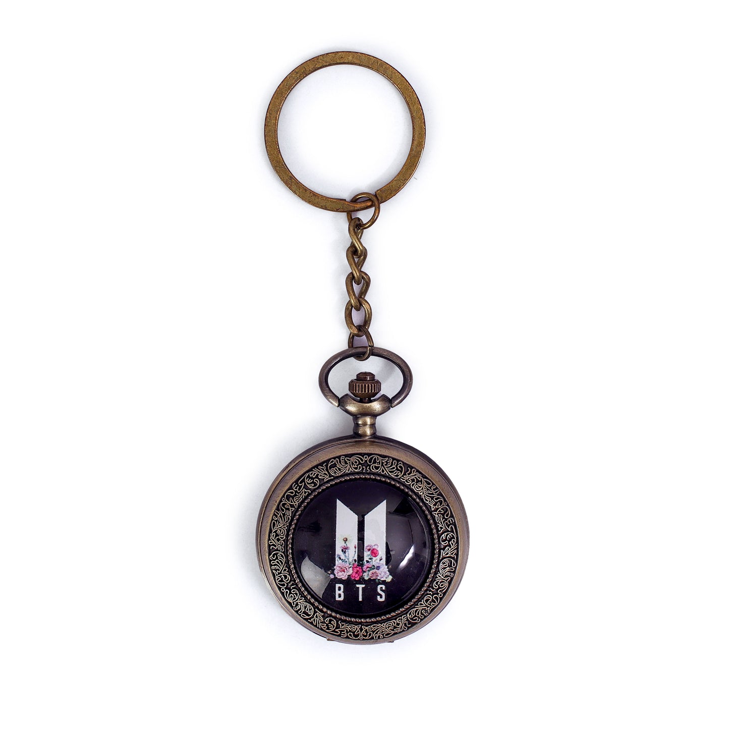 BTS Beats Key to the Rhythm Unlock the Harmony with this Vintage Pocket Watch